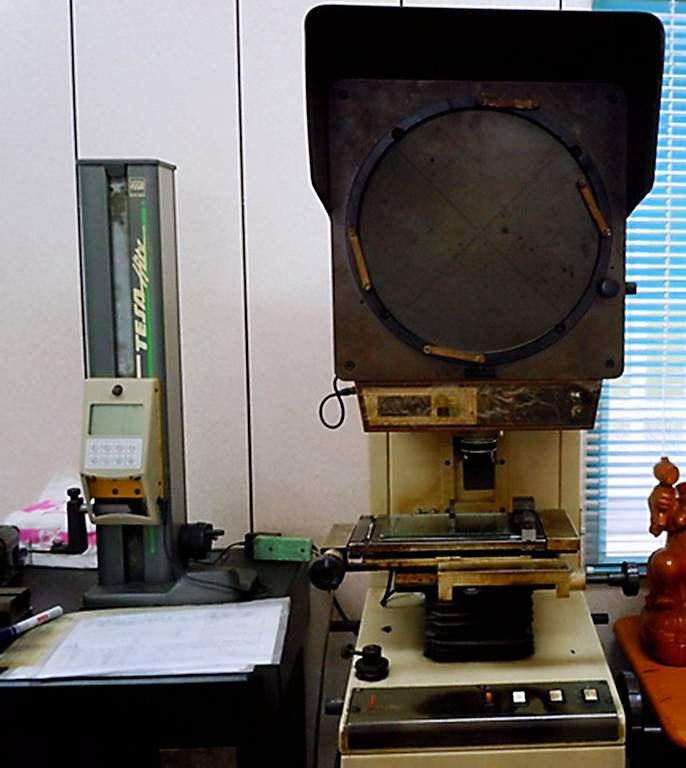 parts Detection profile projector